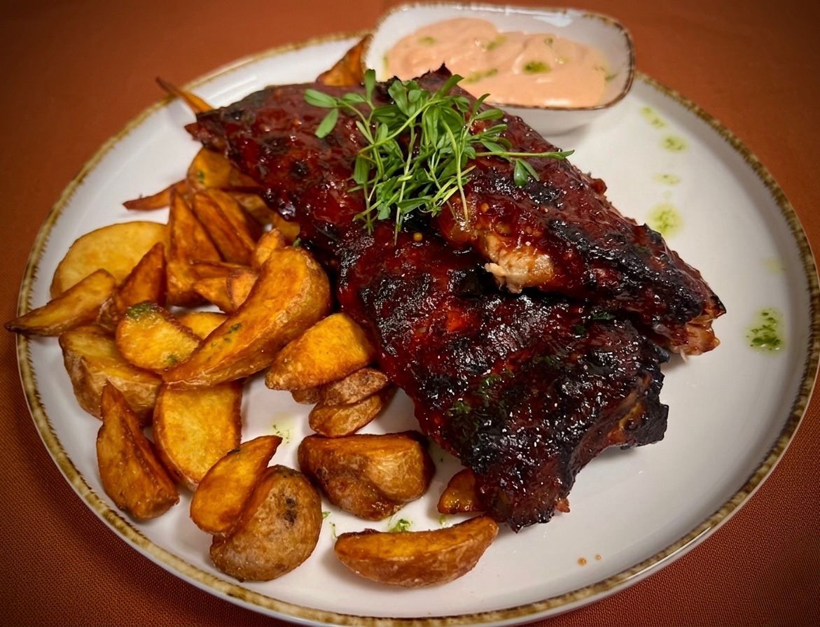 Scarita de porc BBQ
